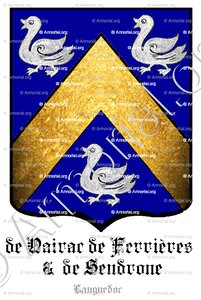 De NAIRAC de FERRIERES & de SENDRONE