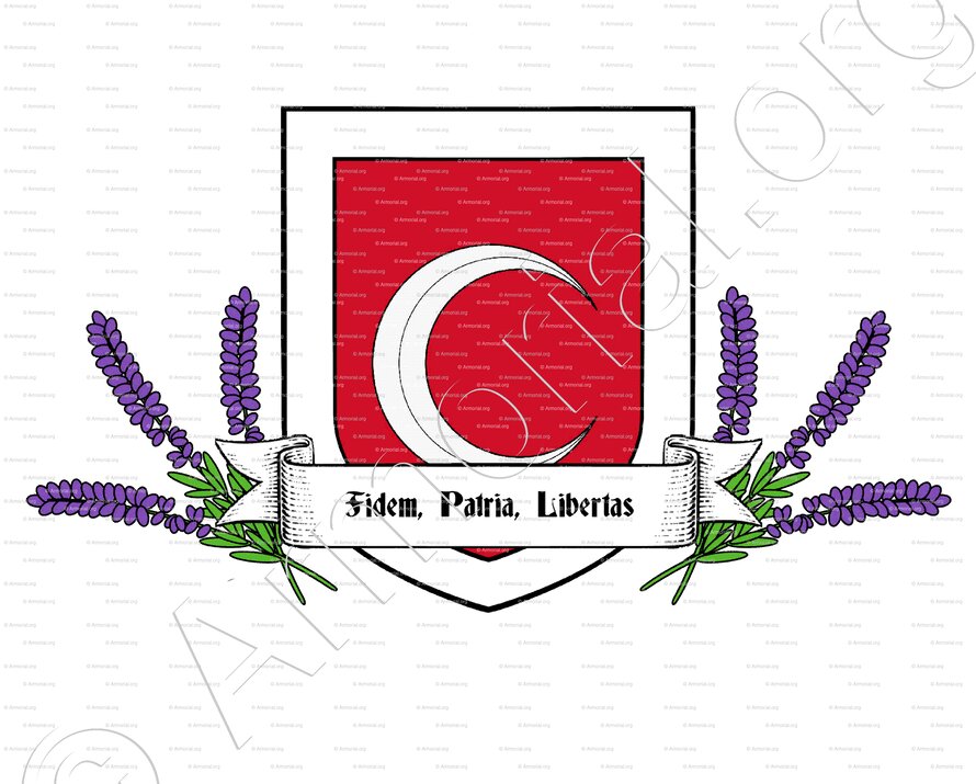 INÈS BENBRAHIM (Armoiries anciennes.)