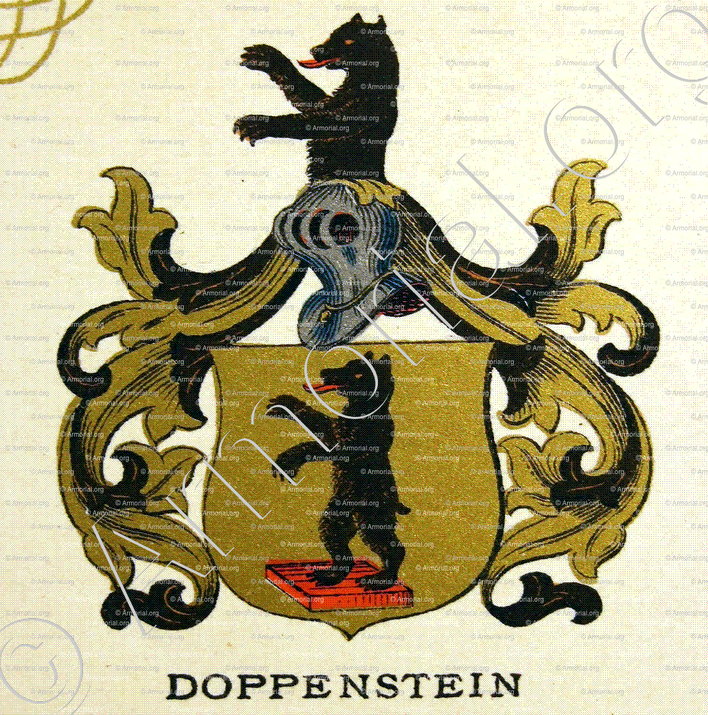 DOPPENSTEIN_Wappenbuch der Stadt Basel . B.Meyer Knaus 1880_Schweiz