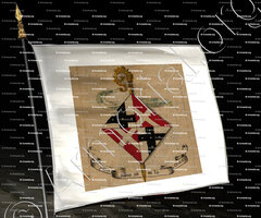 drapeau-De BARBAIZE_Louise de Barbaize, Abesse de Fontenelles, 1612 (Artois)._France (i)