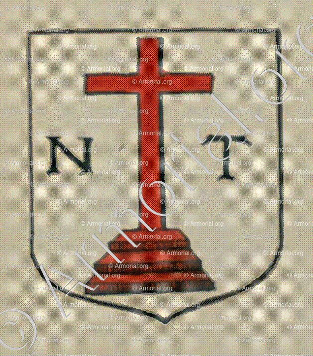 La Communauté des habitants du village de Nidermaystat (Alsace)_Blason enregistré sous le règne de Louis XIV_France 