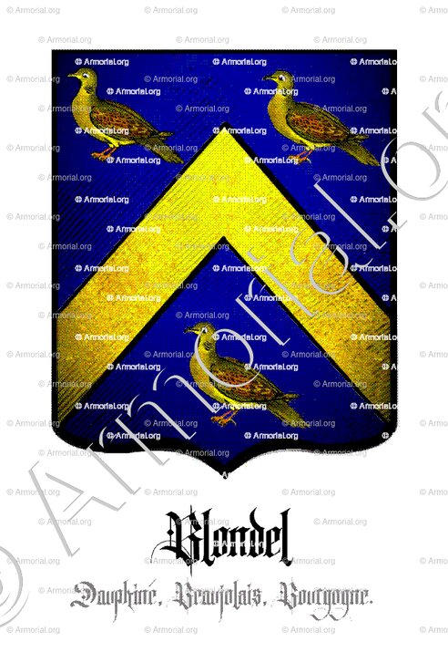 BLONDEL_Dauphiné, Bourgogne_France (2