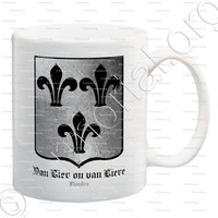 mug-VAN LIER ou van LIERE_Flandre_Belgique (2)