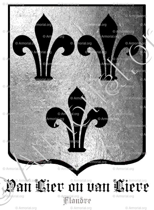 VAN LIER ou van LIERE_Flandre_Belgique (2)