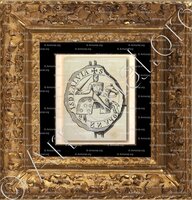 cadre-ancien-or-Du NOYER_Eglise Collégiale de Saint Martin de Tours_France 1