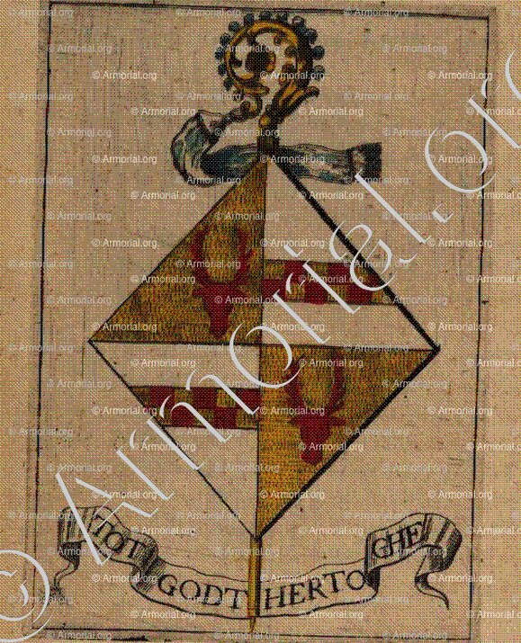 De HERTOGHE_Ienne de Hertoghe, Abesse de d'Oosteecloo, 1597. (Gand)_Belgique (i)