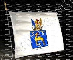 drapeau-DE ROMREE_Armorial royal des Pays-Bas_Europe