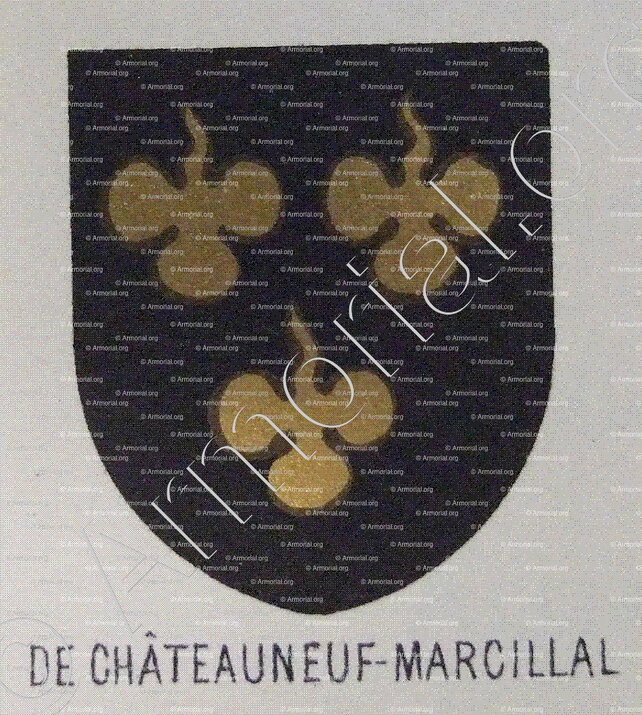 de CHATEAUNEUF MARCILLAL_Bourbonnais_France