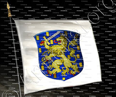 drapeau-ORANGE NASSAU 1815-1907._Maison d'Orange-Nassau_Nederland