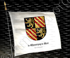 drapeau-de CHAUVIGNY de BLOT_Bourbonnais, Auvergne._France