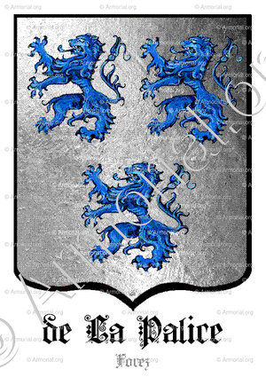 de LA PALICE_Forez_France