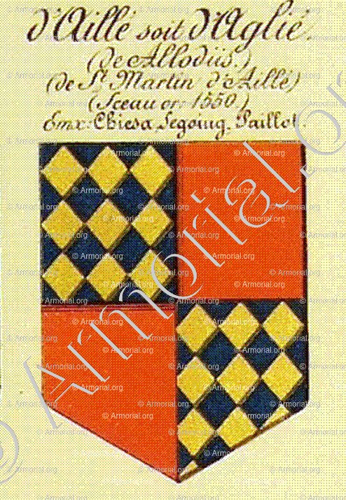 de SAINT MARTIN d'ALLIÉ_Genève, Duché de Savoie._Suisse, France