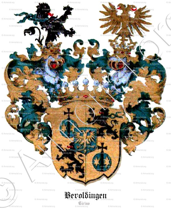 BEROLDINGEN_Cuneo, Ticino, Vienna, Württemberg. Italia, Svizzera, Austria, Germania