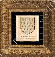 cadre-ancien-or-de SAINT MARTIN_ Seigneur de la Chauvinère, Echevin 1531-1535, Arch. de  Niort,_France
