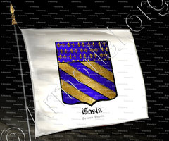drapeau-COSTA_Genova, Savoie._Italia, France +