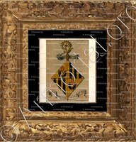 cadre-ancien-or-ROELS_Petronelle Roels, Abesse de S. Claire à Louvain, 1565 (Brabant-Flamand)._Belgique (i)