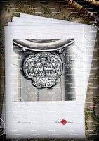 velin-d-Arches-Seigneur SADOC & Dame MARTIN_Paris. Eglise Saint Jacques de la Boucherie_France ()