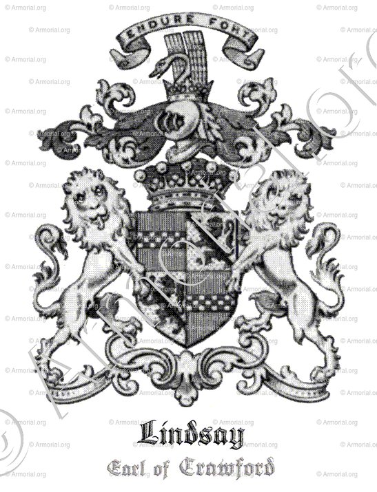 LINDSAY Earl of CRAWFORD_Saint-Germain-en-Laye, Londres._France Englad