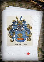 velin-d-Arches-ECKENSTEIN_Wappenbuch der Stadt Basel . B.Meyer Knaus 1880_Schweiz