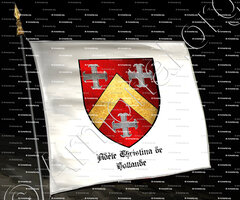 drapeau-Adèle Christina de HOLLANDE_1050-1085_Nederland +