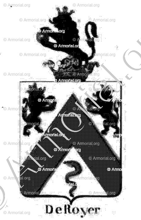 DE ROYER_Armorial royal des Pays-Bas_Europe