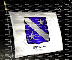 drapeau-CHAVANIS_Pays Lyonnais._France