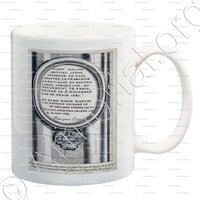 mug-Seigneur SADOC & Dame MARTIN_Paris. Eglise Saint Jacques de la Boucherie_France