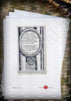 velin-d-Arches-Seigneur SADOC & Dame MARTIN_Paris. Eglise Saint Jacques de la Boucherie_France
