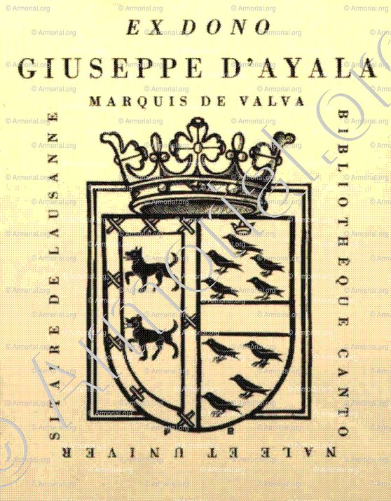 d'AYALA Marquis de VALVA_Naploli._Italia