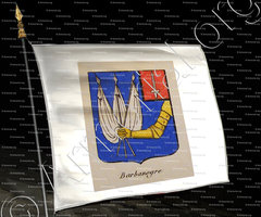 drapeau-BARBANEGRE_Noblesse d'Empire._France