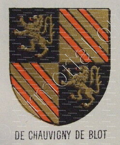 De CHAUVIGNY de BLOT