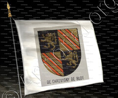 drapeau-de CHAUVIGNY de BLOT_Bourbonnais_France