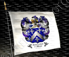 drapeau-JACQUEMETTON de la MENUE_Forez, Lyonnais_France