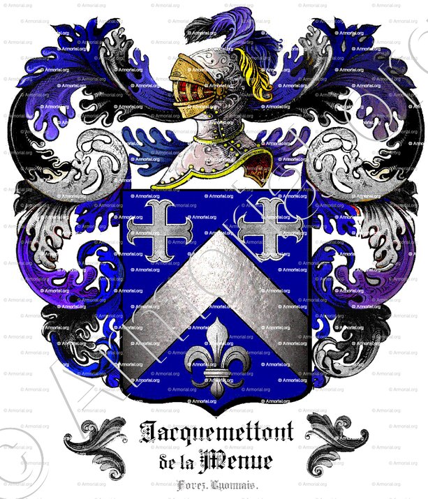 JACQUEMETTON de la MENUE_Forez, Lyonnais_France