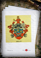 velin-d-Arches-EGLIN_Wappenbuch der Stadt Basel . B.Meyer Knaus 1880_Schweiz