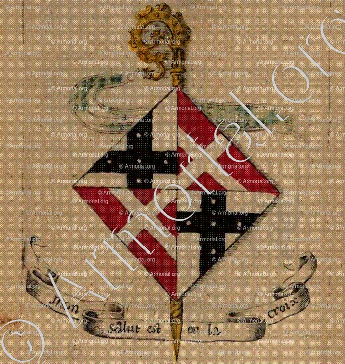 BARBAIZE_Louise de Barbaize, Abesse de Fontenelles, 1612 (Artois)._France (i)