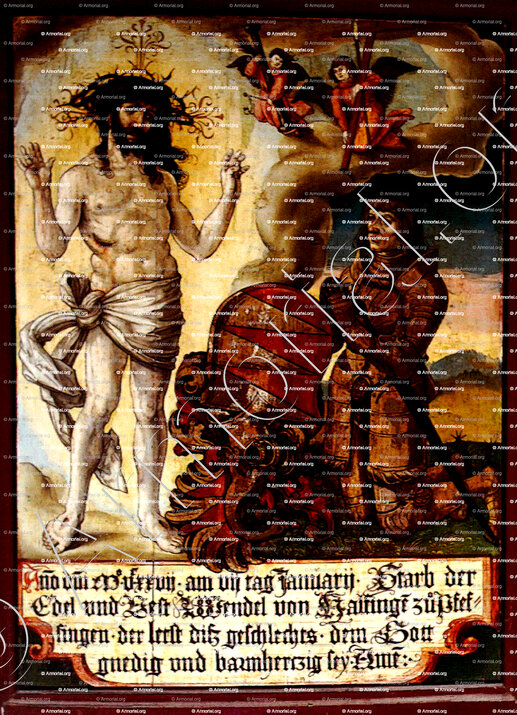 WENDEL von HAILFINGEN_Epitaph. Bade Württemberg._Deutschland
