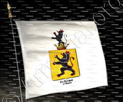 drapeau-DE RYCKEL dit FLANDRE_Armorial royal des Pays-Bas_Europe