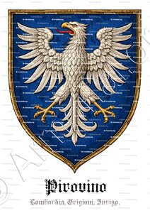 PIROVINO (Lombardia, Grigioni, Zurigo.)