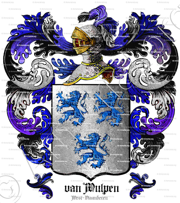 van WULPEN_West-Vlaanderen._België.