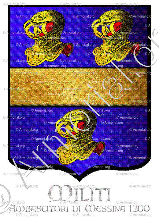 MILITI_Ambasciatori di Messina, 1200. Sicilia._Italia (i)