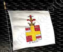 drapeau-DE RYCKMAN_Armorial royal des Pays-Bas_Europe