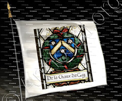 drapeau-De la CHAUX dit GAY_Valangin, Le Bourg. Neuchâtel_Suisse ()