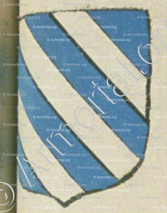 de GOMMIERE femme de GOMMIERE (La Rochelle)_Blason enregistré sous le règne de Louis XIV._France