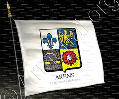 drapeau-ARENS_Grand-Duché de Hesse_Allemagne