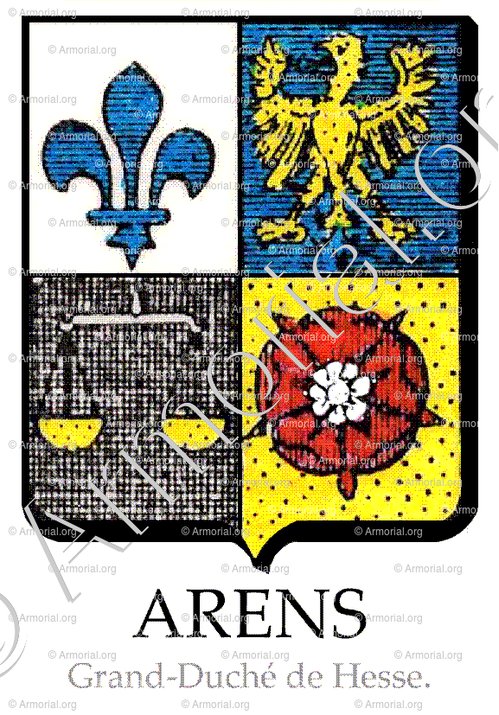 ARENS_Grand-Duché de Hesse_Allemagne