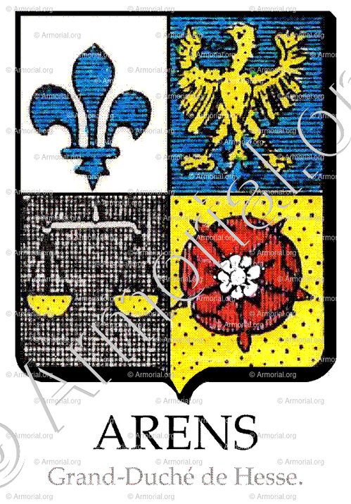 ARENS_Grand-Duché de Hesse_Allemagne