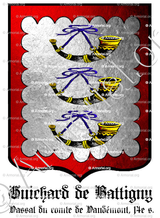 GUICHARD de BATTIGNY
