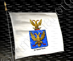 drapeau-DE SAINCT VAAST_Armorial royal des Pays-Bas_Europe