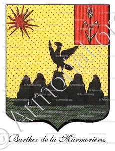 BARTHEZ de la MARMORIERES